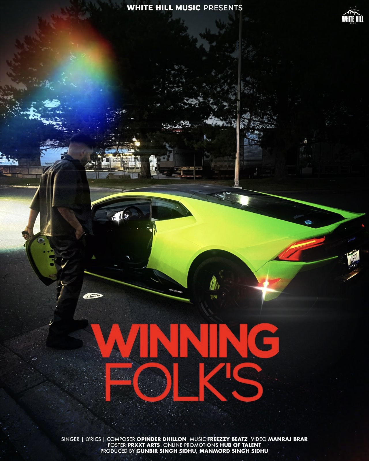 Winning Folks official video artwork
